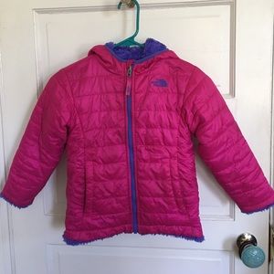 5T North Face reversible winter jacket