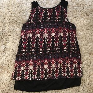 H&M Pattern Sleeveless Blouse