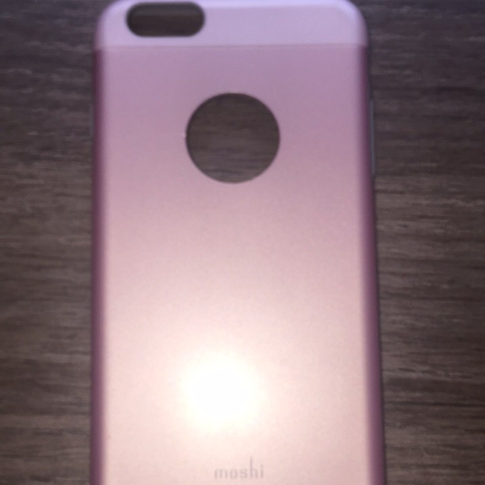Pink moshi phone case