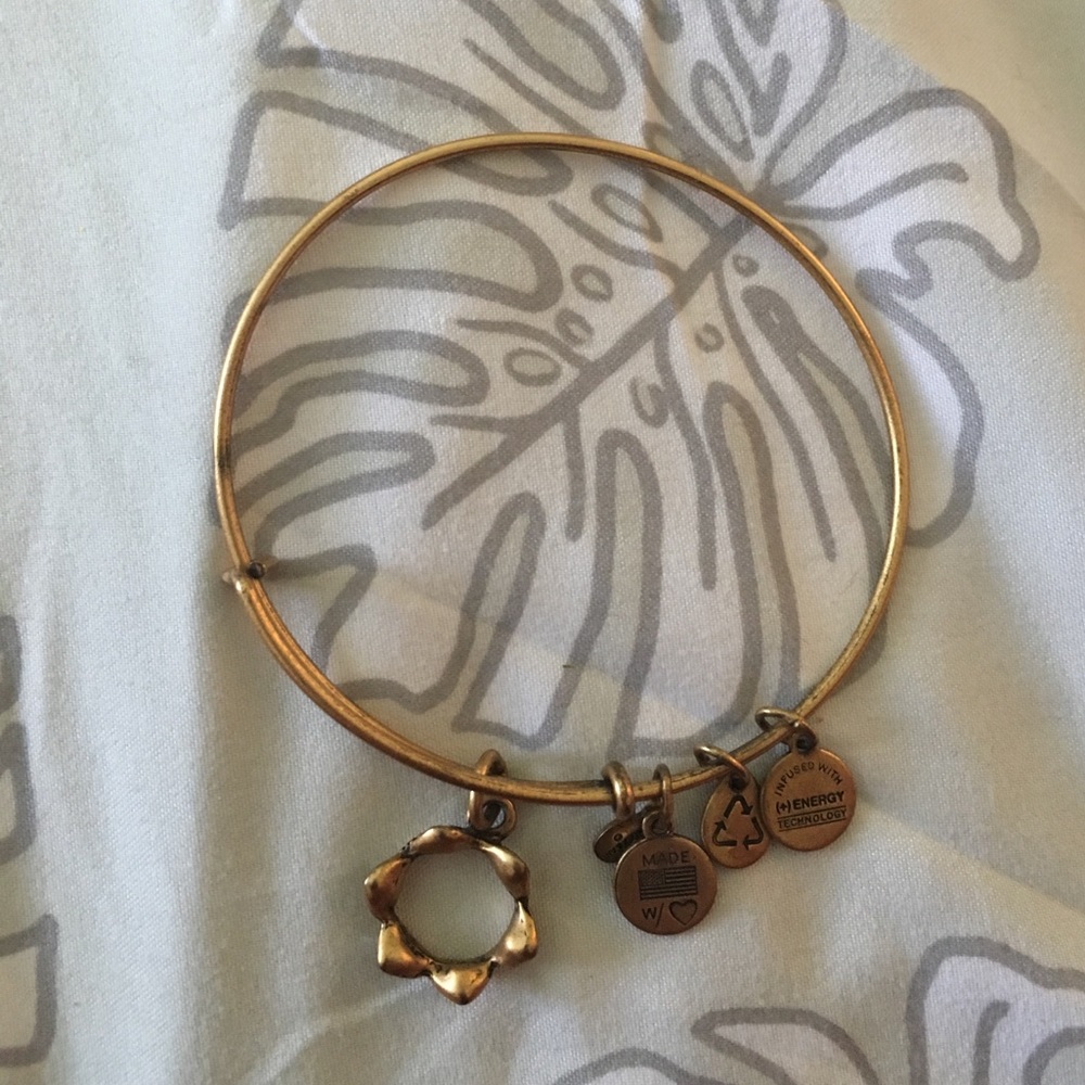Alex & Ani gold bracelet