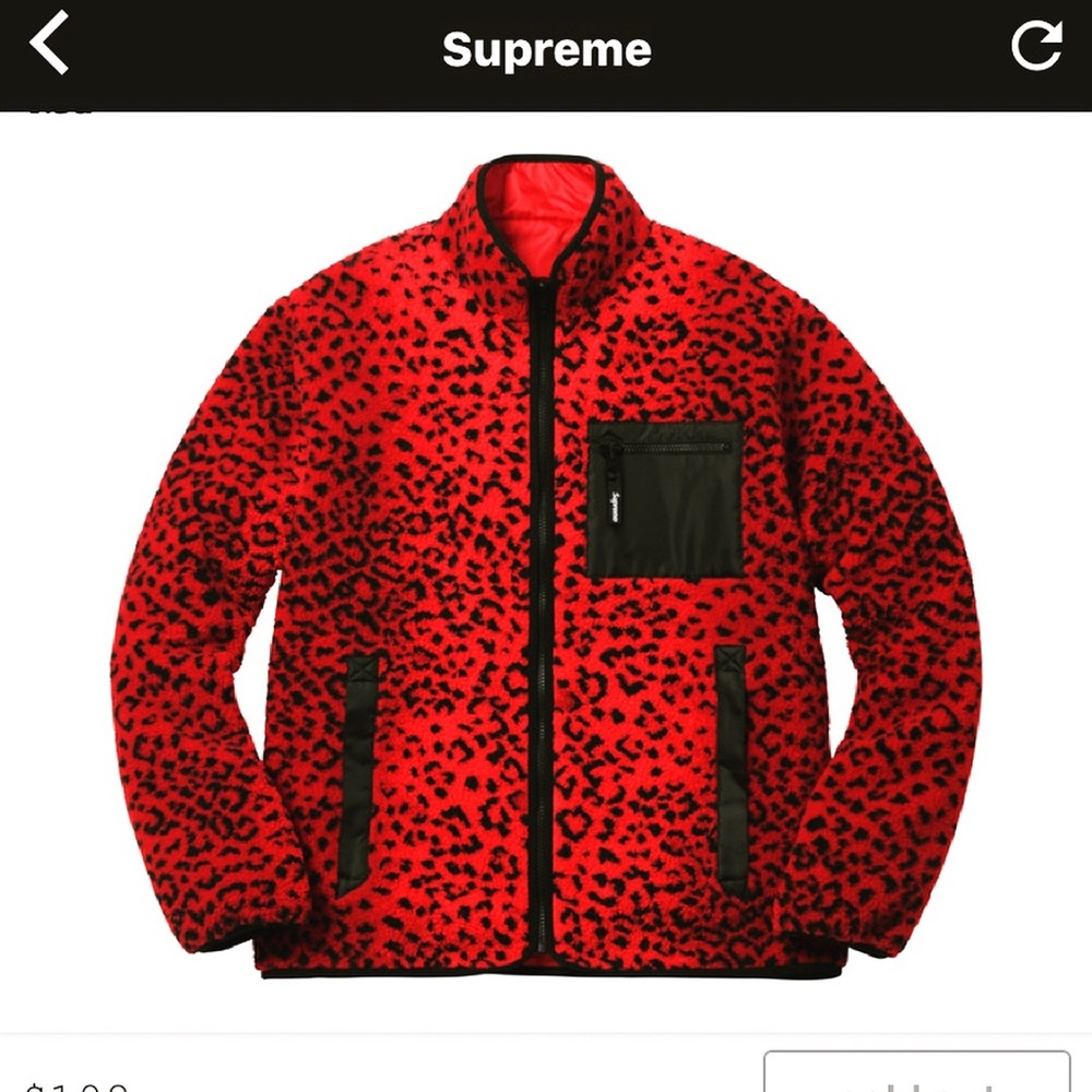 Supreme Reversible jacket from week 3 of FW/17.