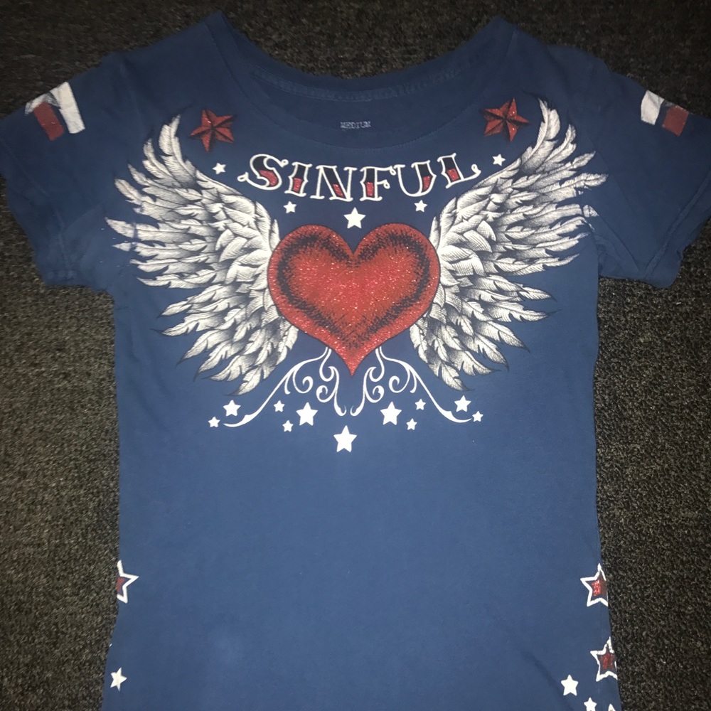 Sinful short sleeve tee