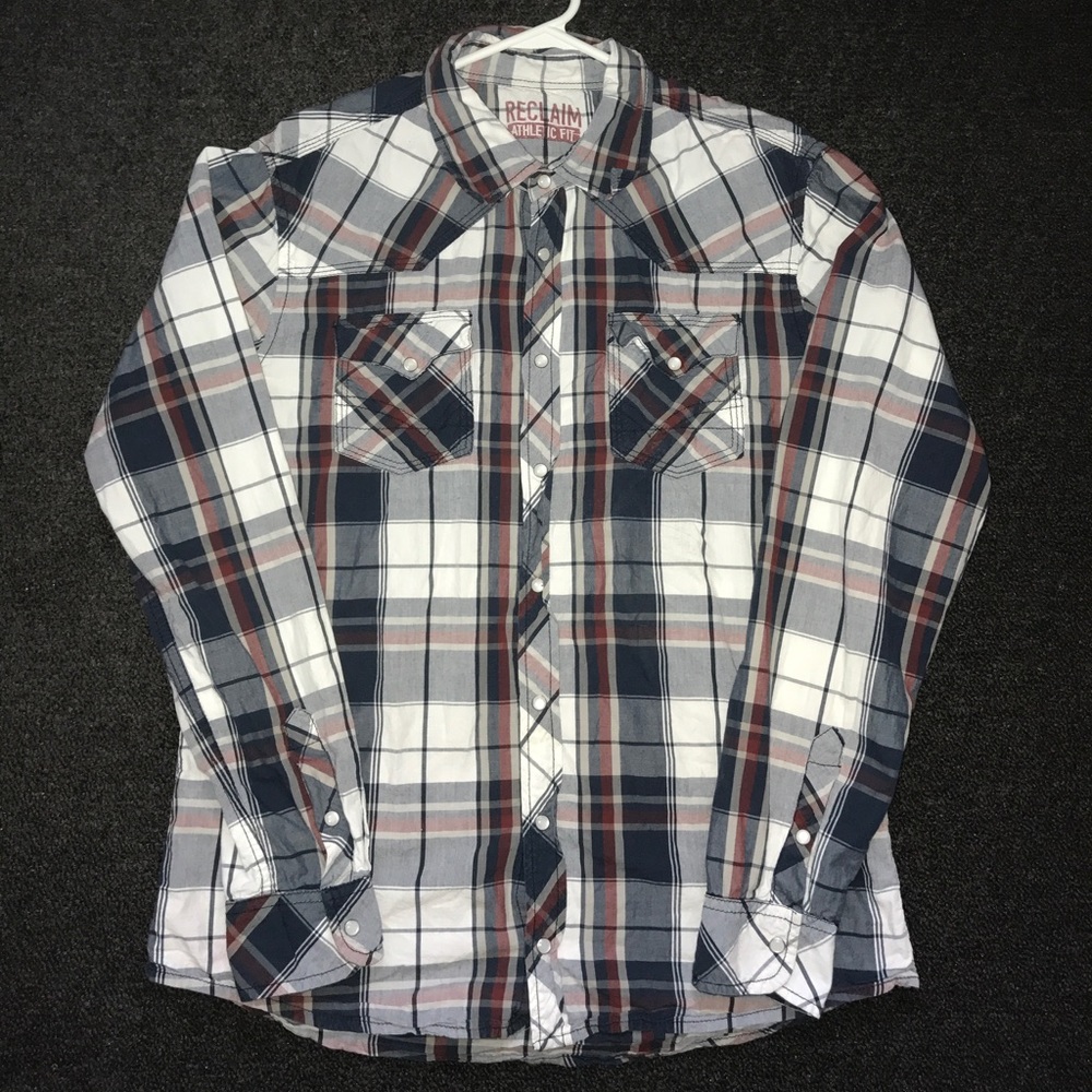 BKE Reclaim Button Up