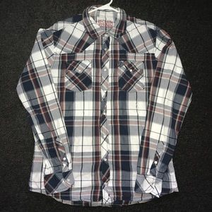 BKE Reclaim Button Up