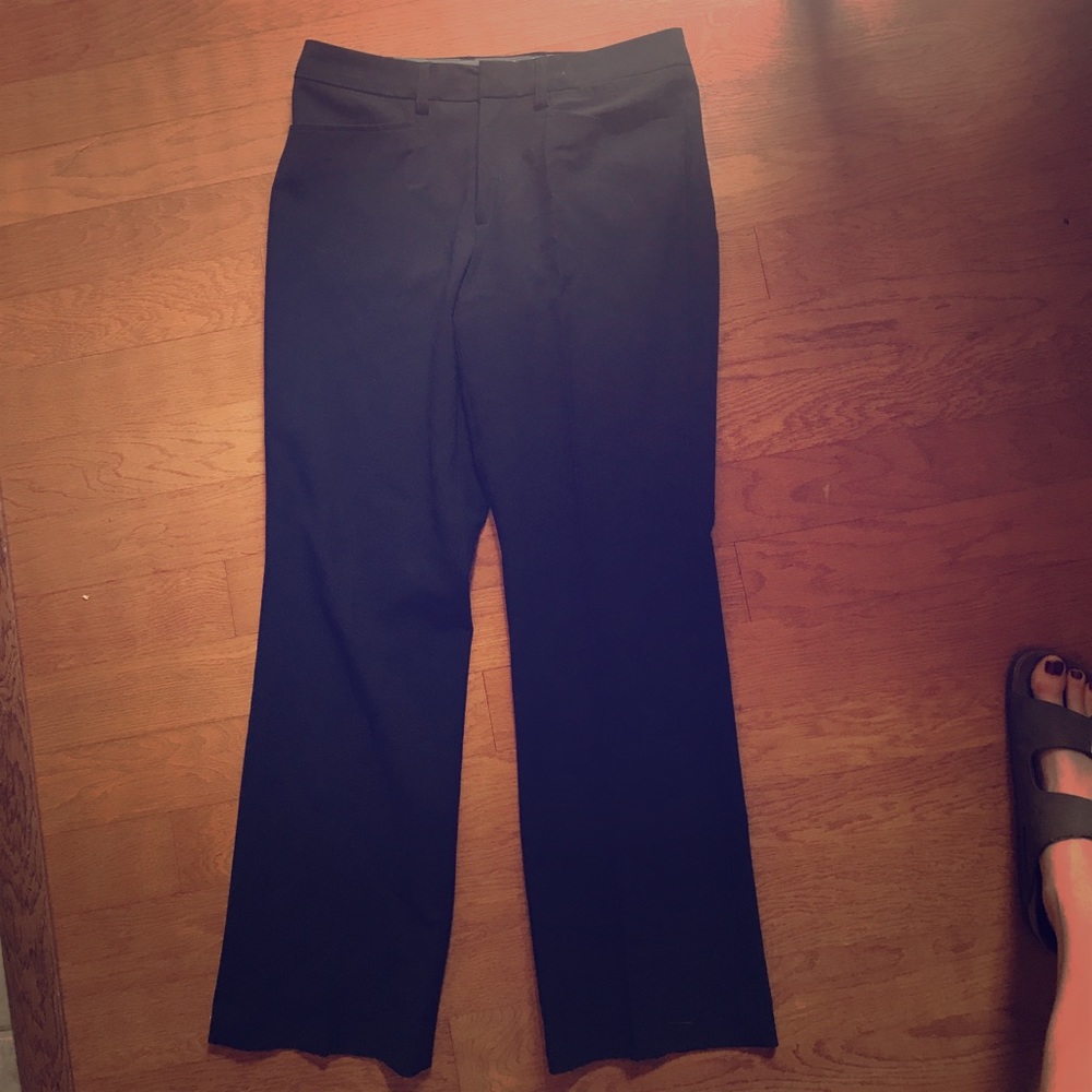 Gap Stretch black dress pants size 6 ankle