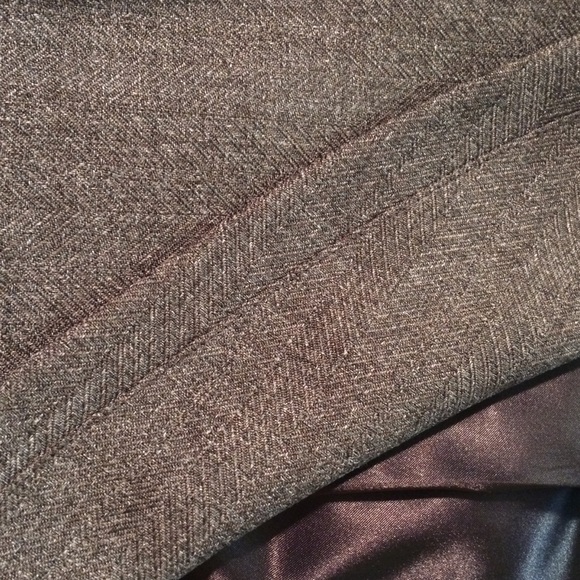Classiques Entier Brown Herringbone Blazer Size 12 - Picture 7 of 8