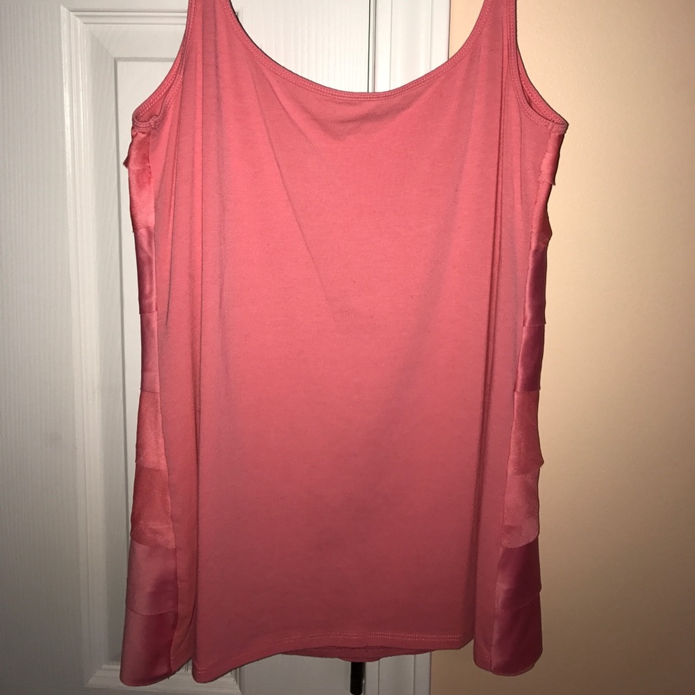 Pink Ruffled Cami - Picture 2 of 2