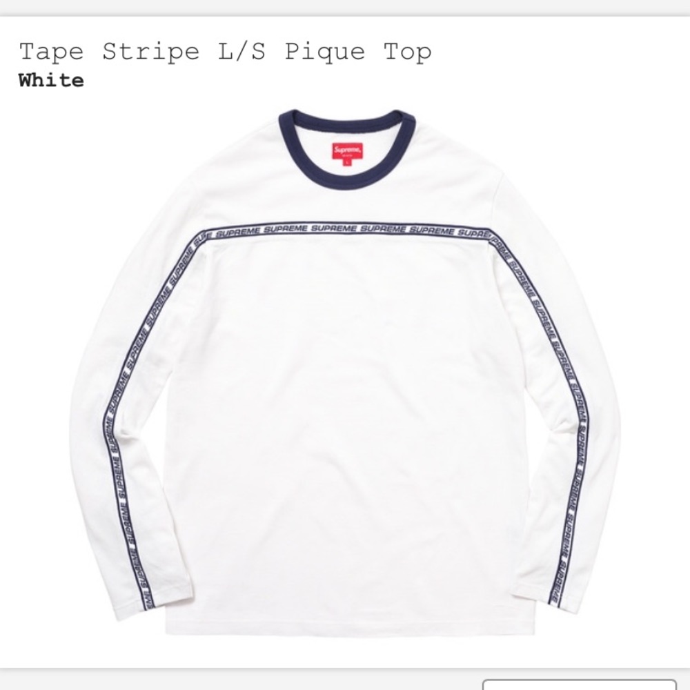 Supreme ls/pique shirt FW/17