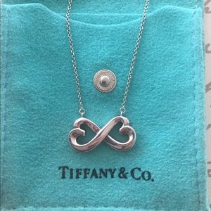 Tiffany & Co. infinity heart necklace