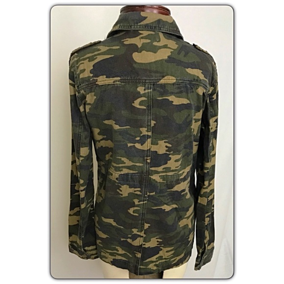 💥HOTSALE Trendy Camo Military Utility Jacket Sold - Picture 7 of 8