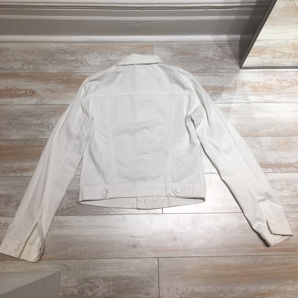 WHITE HUDSON JEAN JACKET!!! - Picture 3 of 3