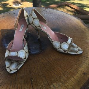 Prada Metallic Heel, Size 41 Prada Metallic Heel, Size 41