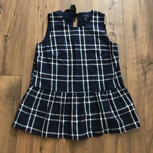 NEW Fall Plaid Sleeves Blouse