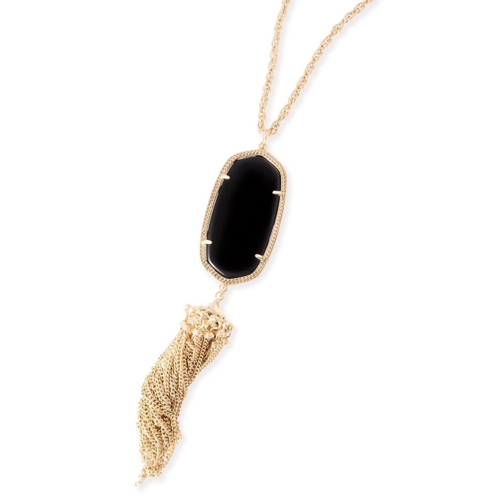 Kendra Scott Rayne necklace in black