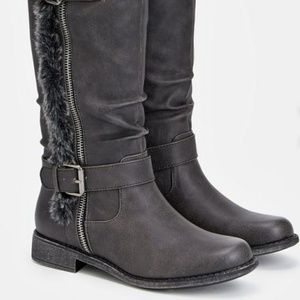 JustFab Xandra knee high boots