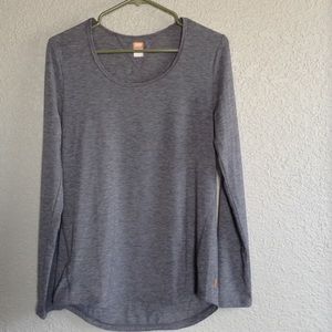 Grey Long Sleeve Lucy Top