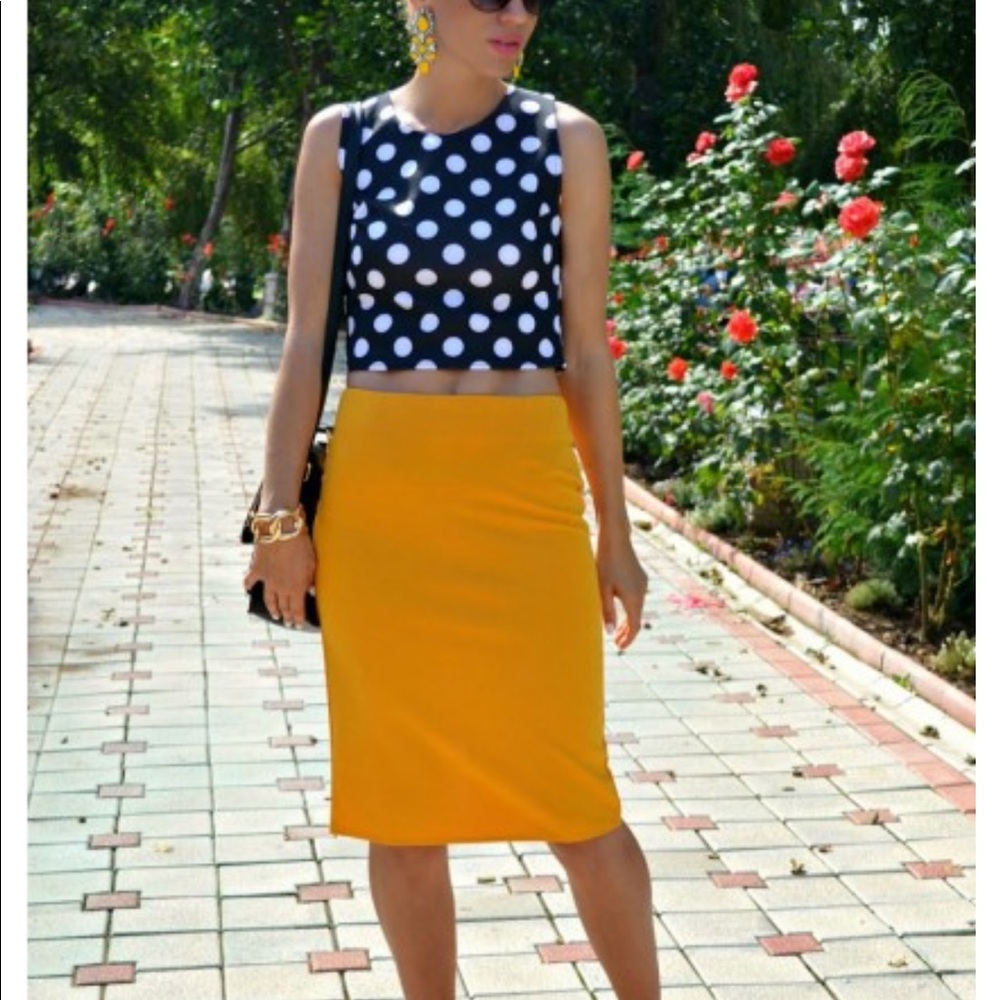 Women's High Waisted Pencil Skirt