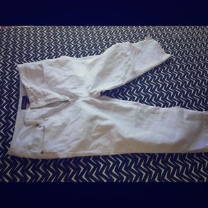 White Jean Pants