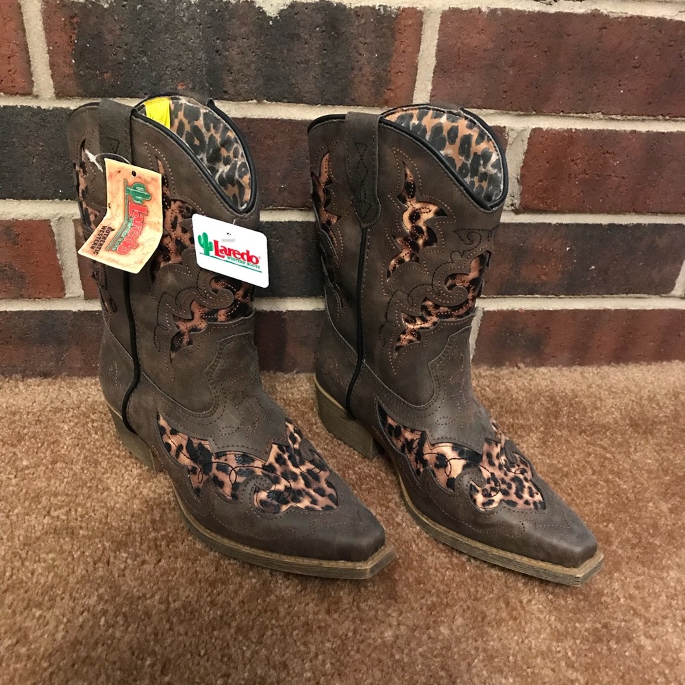 Laredo Youth Cowboy Boots NWT