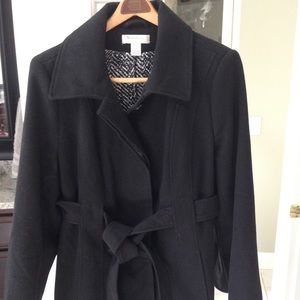 Motherhood Maternity long winter pea coat