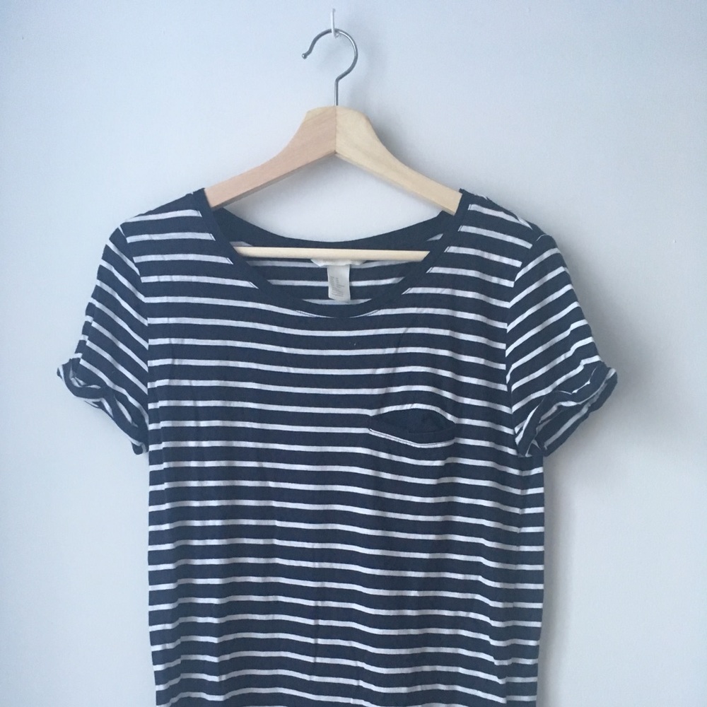 H&M Basic Stripe Tee