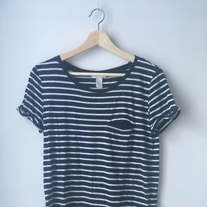 H&M Basic Stripe Tee H&M Basic Stripe Tee