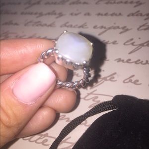 Mother of pearl Pandora ring
