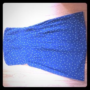 Navy Blue Old Navy Strapless Dress Size 8 NWT