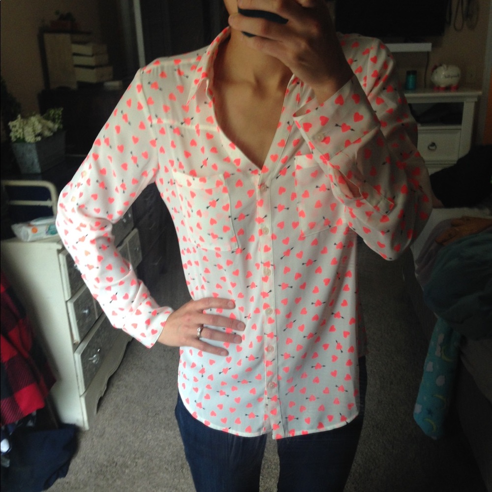 Button up top from Express