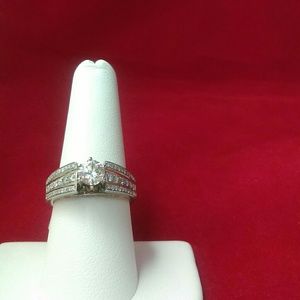 1.25CT fancy ladies diamond ring