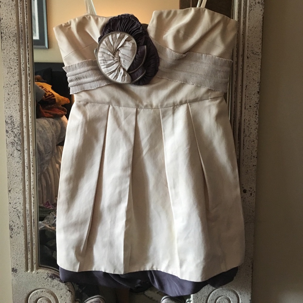 BCBG Strapless Mini Dress