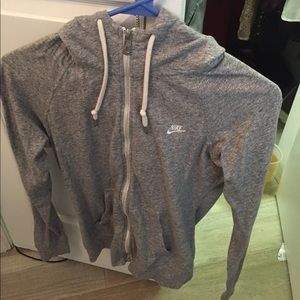 Gray nike jacket