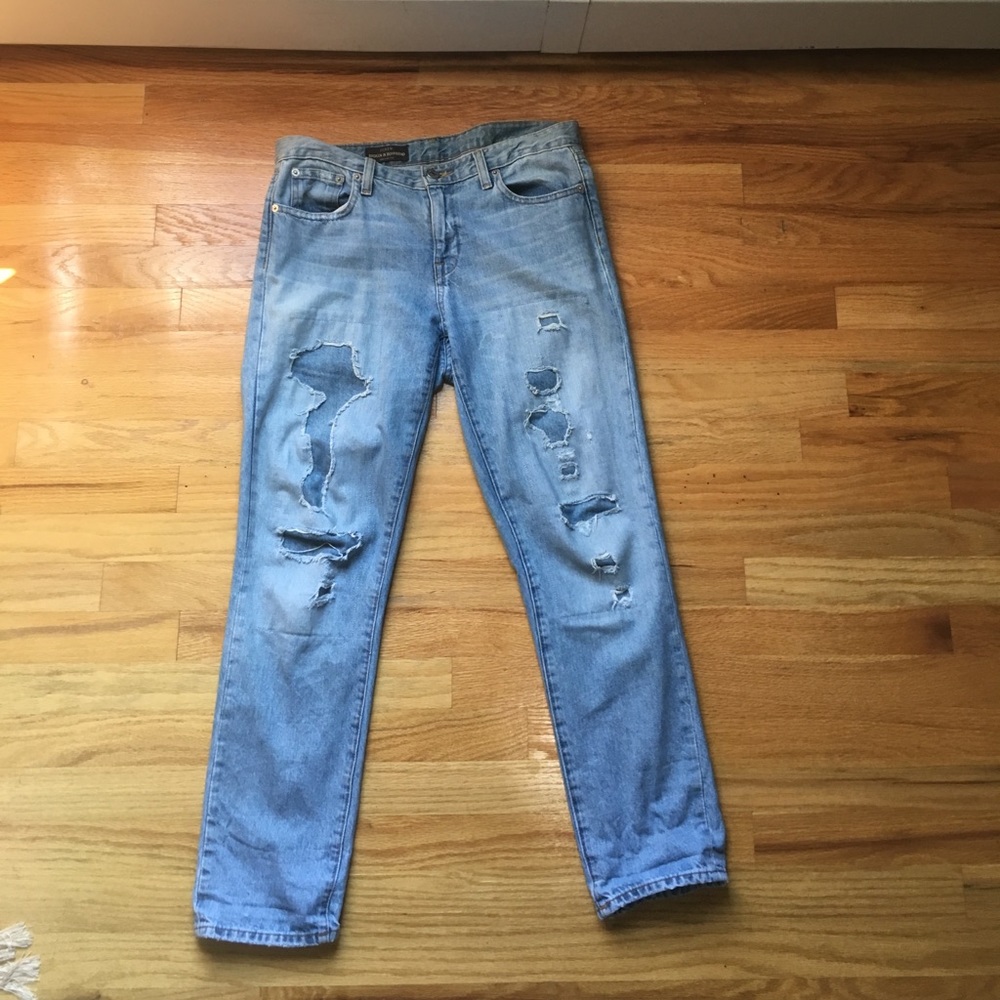 J.Crew Broken In Boyfriend Jeans
