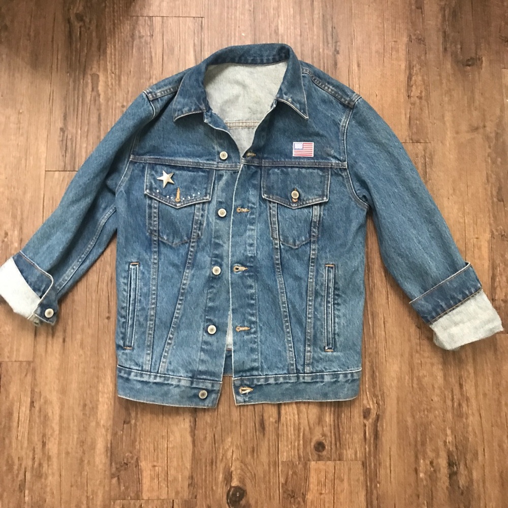 BRANDY MELVILLE custom denim jacket