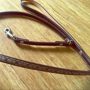 Coach size small dog leash