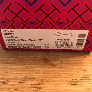 Tory Burch Jolie Ballet Flat Size 7.5