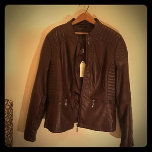 Moto Jacket with zipper sleeves