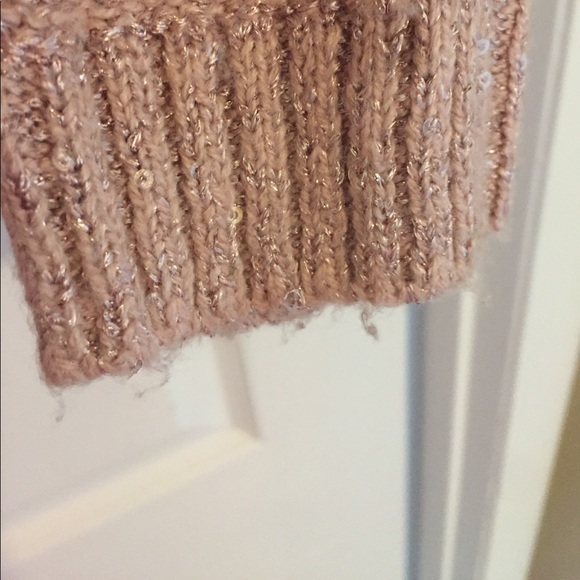 💗Pink Shimmery Sweater Size Small By ANA💗 - Picture 3 of 4
