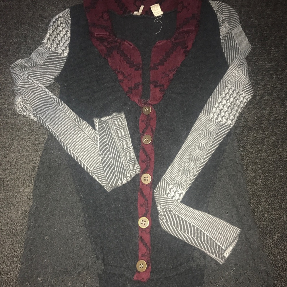 Gimmicks button up sweater