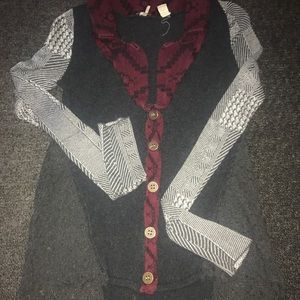 Gimmicks button up sweater