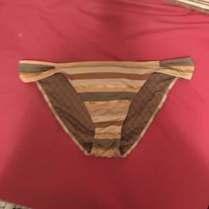 VS striped bikini bottoms