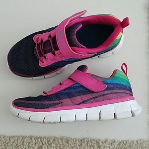 Rainbow Velcro sneakers