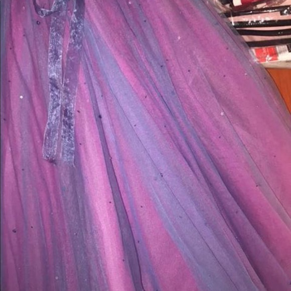 Corset tulle Prom dress - Picture 8 of 8