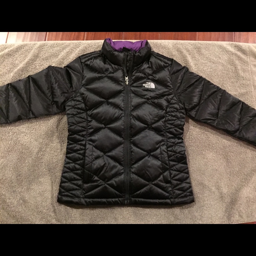 Girls North Face down coat