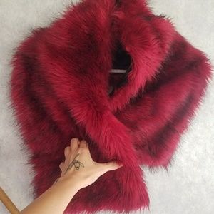 Stevie mac faux fur wrap