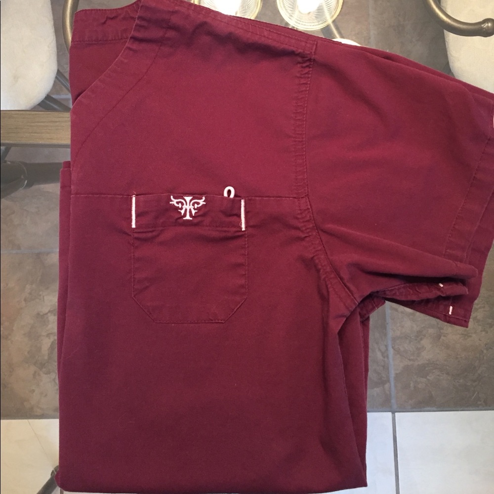 Med couture scrub top