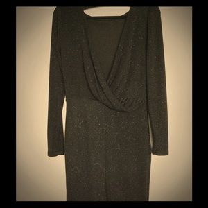 Black Sparkly Cocktail Dress