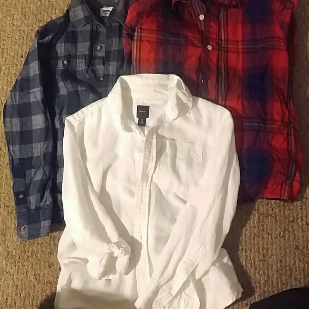 3 boy casual shirts