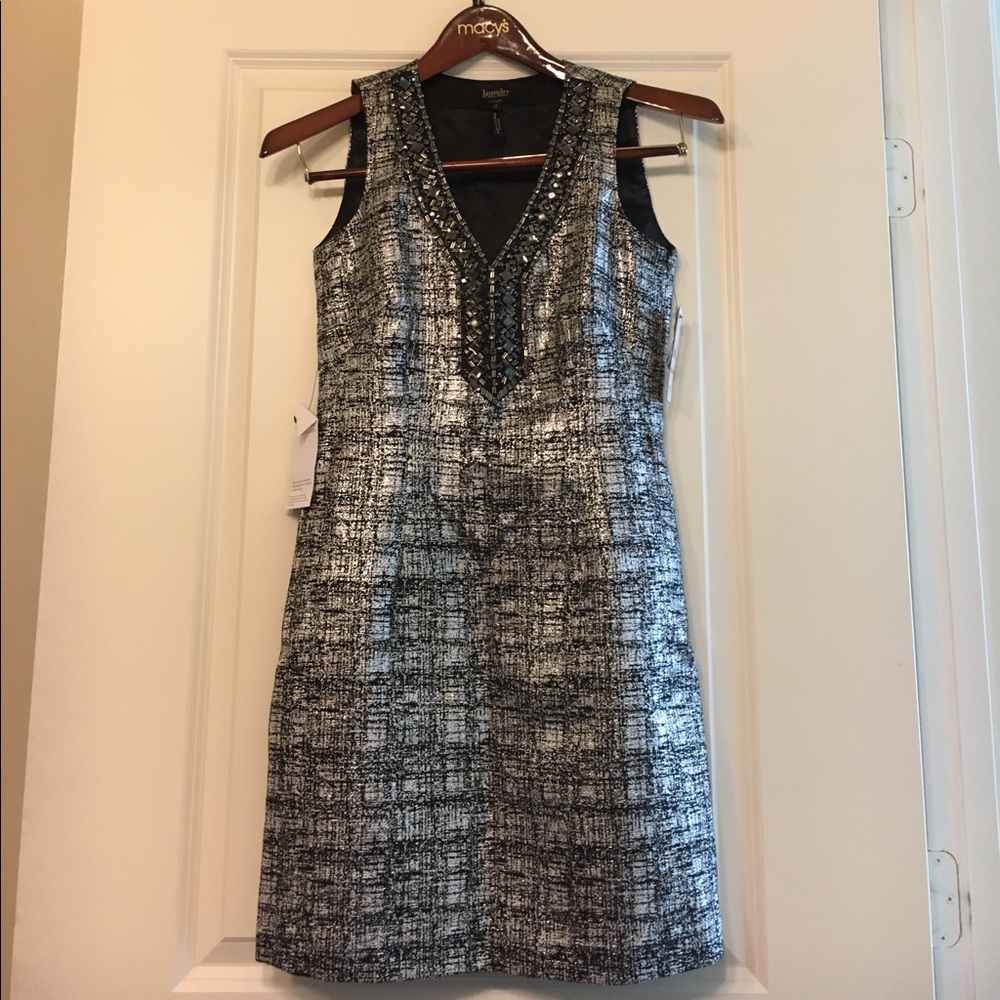 Laundry by Shelli Segal New/Tags Beaded Dress