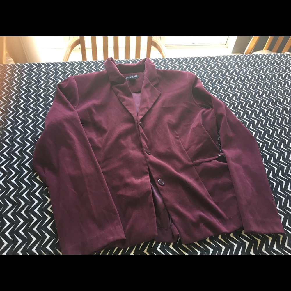 Suede Pants Suit